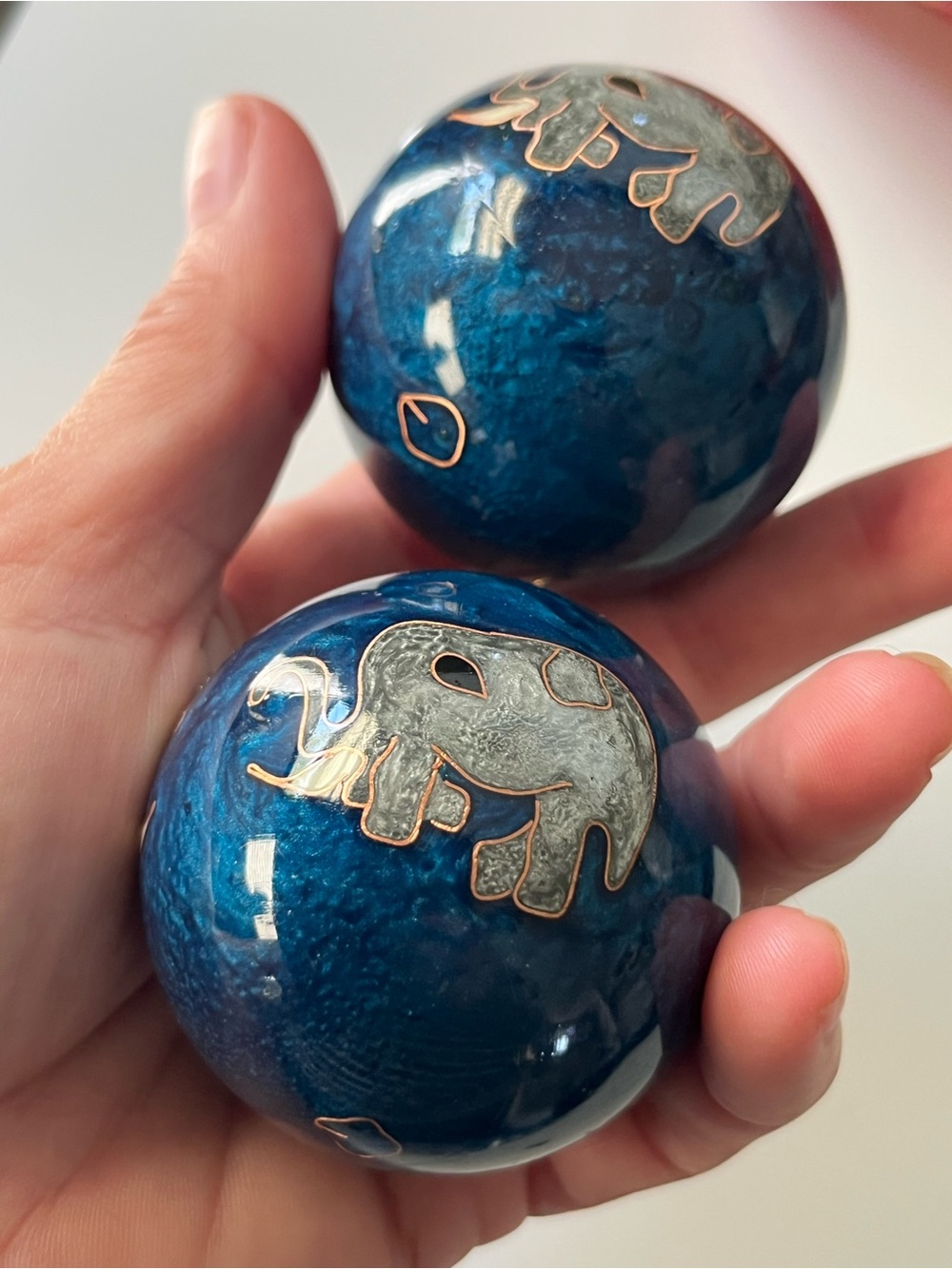 Vintage Baoding Meditation Balls - Picture 3 of 12